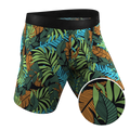 The Botanist | Tropical Leaves Ball Hammock® Boxer - Long Leg - Shinesty