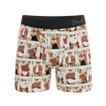 The Bottomless Blackjack | Vintage Playing Cards Ball Hammock® Magnum Big Pouch Underwear - Shinesty