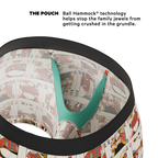 The Bottomless Blackjack | Vintage Playing Cards Ball Hammock® Pouch Underwear - Shinesty