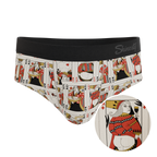 The Bottomless Blackjack | Vintage Playing Cards Ball Hammock® Pouch Underwear Briefs - Shinesty