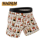 The Bottomless Blackjack | Vintage Playing Cards Ball Hammock® Magnum Big Pouch Underwear - Shinesty