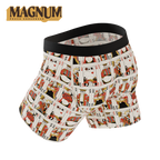 The Bottomless Blackjack | Vintage Playing Cards Ball Hammock® Magnum Big Pouch Underwear - Shinesty