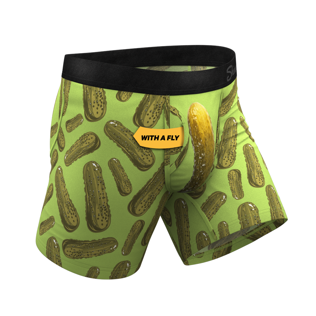 The Big Dill | Pickle Ball Hammock® Pouch Underwear With Fly - Shinesty