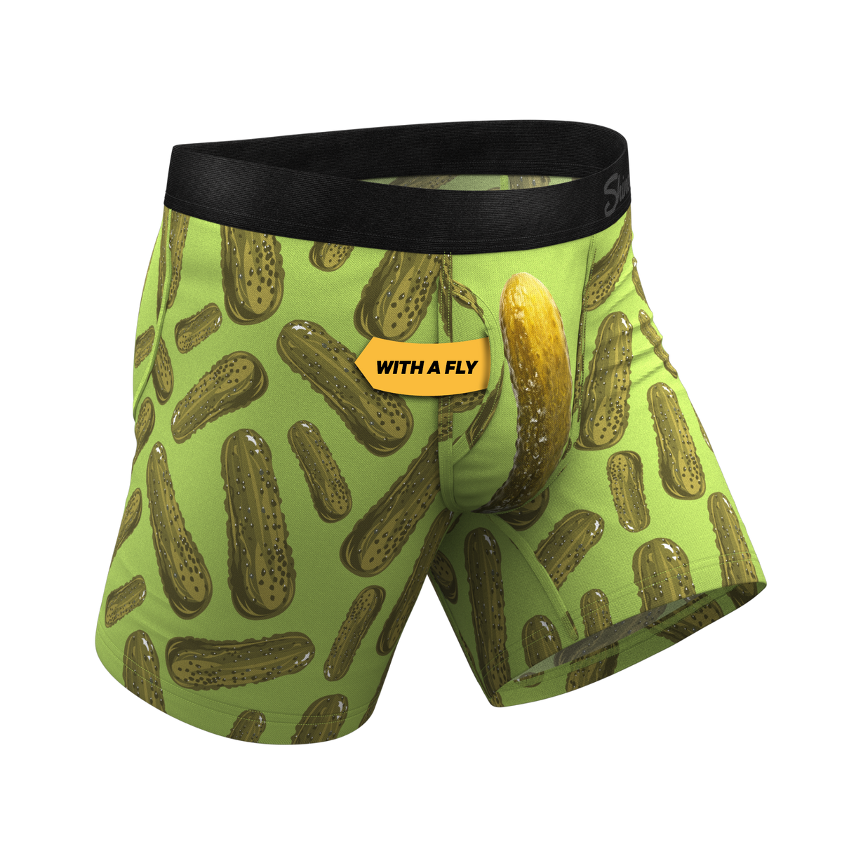 The Big Dill | Pickle Ball Hammock® Pouch Underwear With Fly - Shinesty