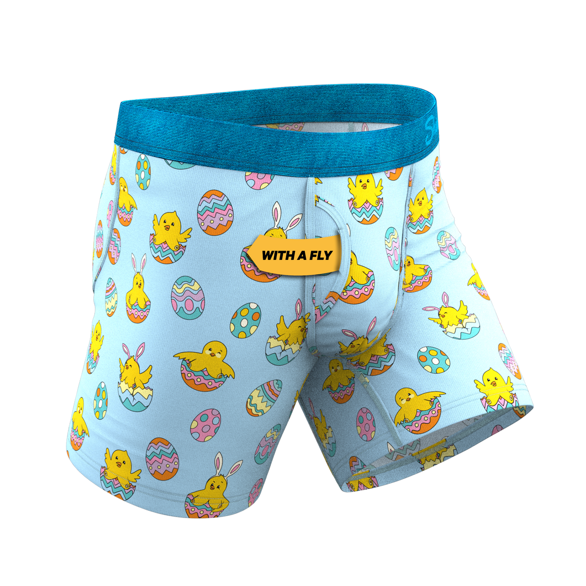 The Chicks Gone Wild | Easter Chicks Ball Hammock® Pouch Underwear With Fly - Shinesty