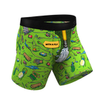 The Nice Piece Of Grass | Gardening Hose Ball Hammock® Pouch Underwear With Fly - Shinesty