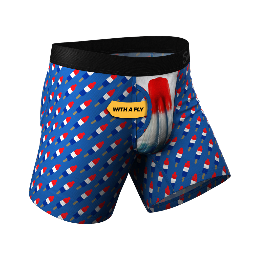 The Summer Snack | Popsicle Ball Hammock® Pouch Underwear With Fly - Shinesty