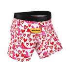 The Hot-Blooded Handbook | Valentines Ball Hammock® Pouch Underwear With Fly - Shinesty