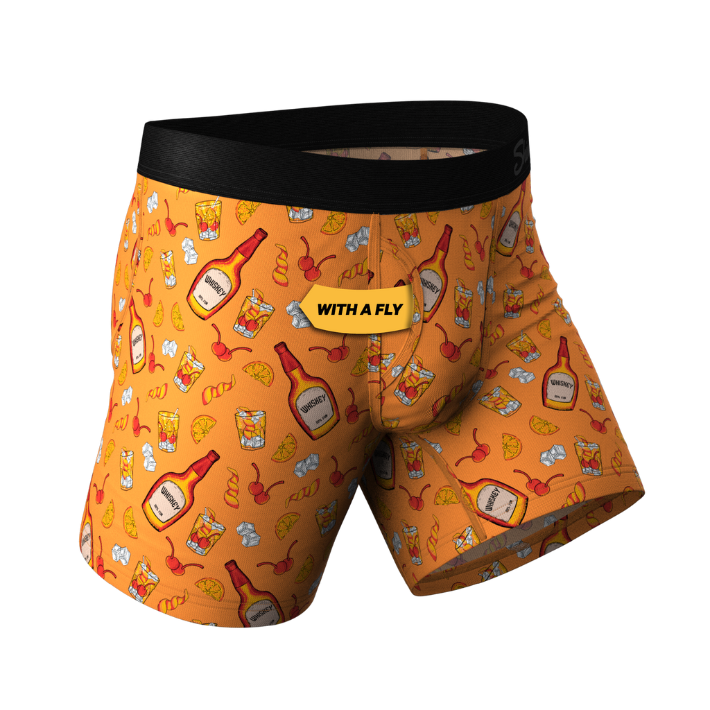 The Old Fashioned | Whiskey Ball Hammock® Pouch Underwear With Fly - Shinesty