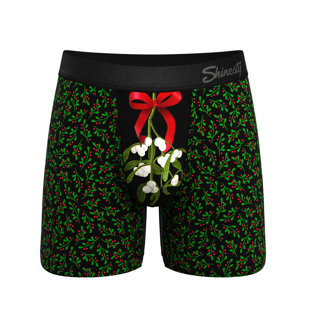 The Kiss Me There | Mistletoe Ball Hammock® Pouch Underwear - Shinesty