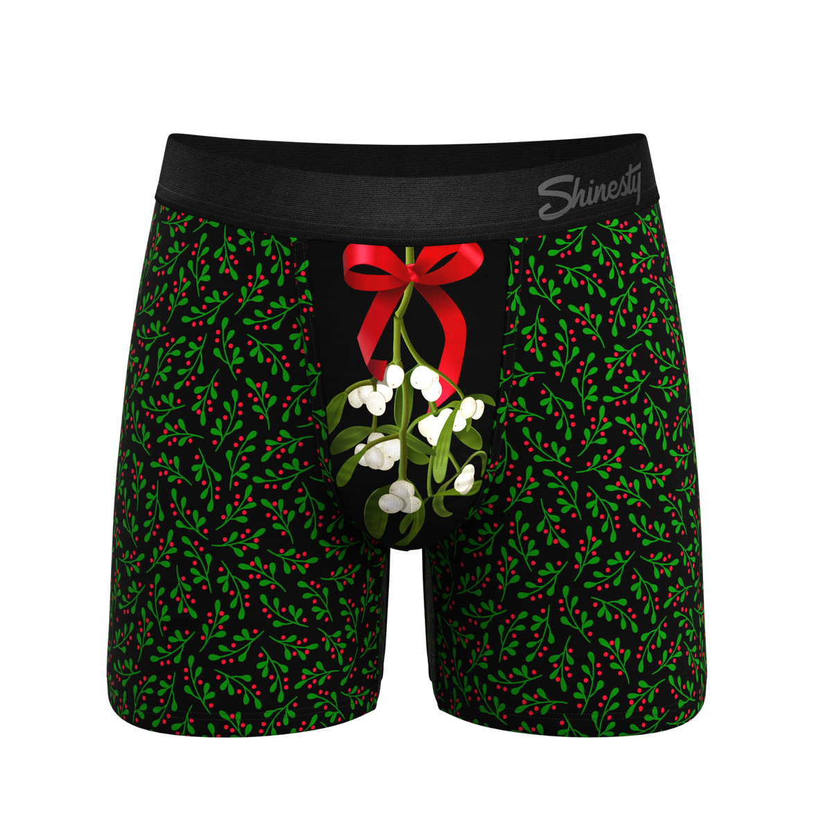 The Kiss Me There | Mistletoe Ball Hammock® Pouch Underwear - Shinesty