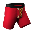 The Coney Islands | Hot Dog Ball Hammock® Boxer - Long Leg - Shinesty