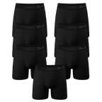 The Threat Level Midnight | Black Ball Hammock® Pouch Underwear With Fly 7 Pack - Shinesty