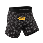 The Free For All | Glow In The Dark Dice Ball Hammock® Pouch Underwear With Fly - Shinesty