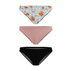 The Breakfast in Bed | Bikini Underwear 3 Pack - Shinesty