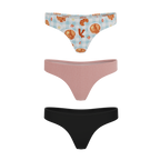 The Breakfast in Bed | MicroModal Thong 3 Pack - Shinesty