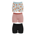 The Breakfast in Bed | Women’s Boxers 3 Pack - Shinesty