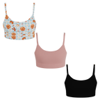 The Breakfast in Bed | Boob Hammock™ Scoop Bralette 3 Pack - Shinesty