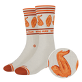 The Buffalo & Blue | Chicken Wings Heel Hammock™ Crew Socks - Shinesty