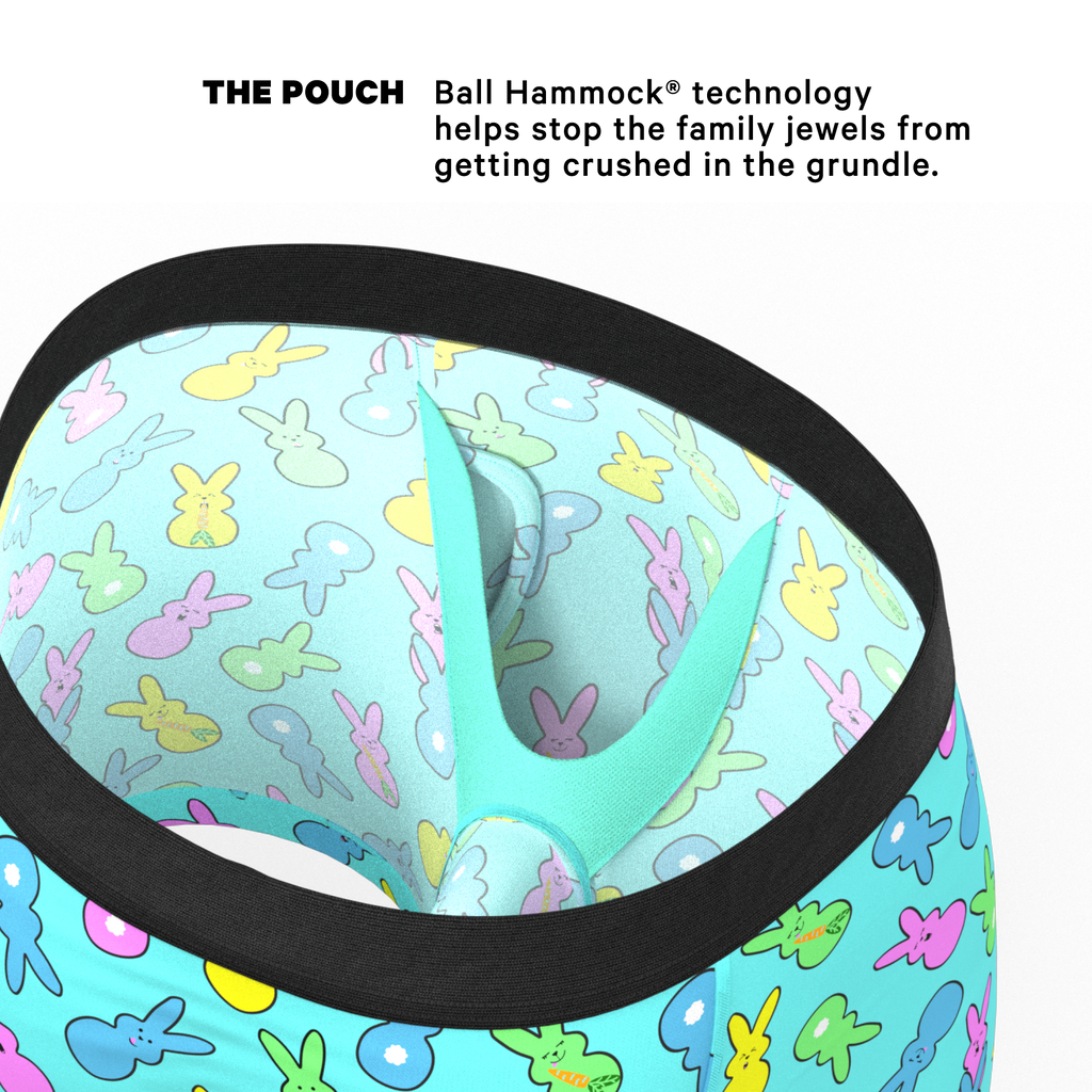 The Bunny Business | Easter Ball Hammock® Pouch Underwear With Fly - Shinesty