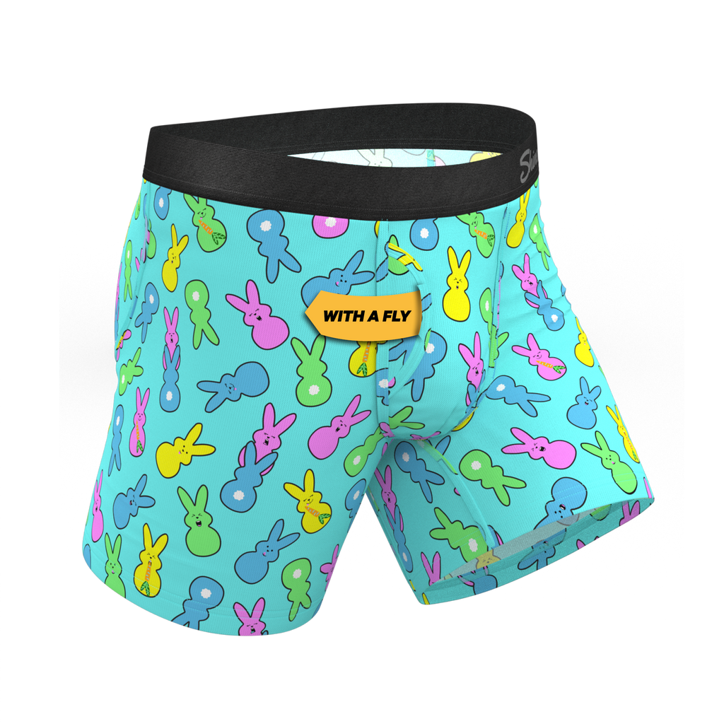 The Bunny Business | Easter Ball Hammock® Pouch Underwear With Fly - Shinesty