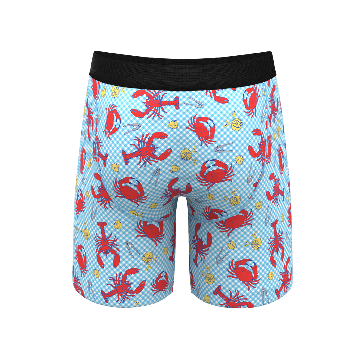 The Cajun Cookout | Summer Crabs Ball Hammock® Boxer - Long Leg - Shinesty