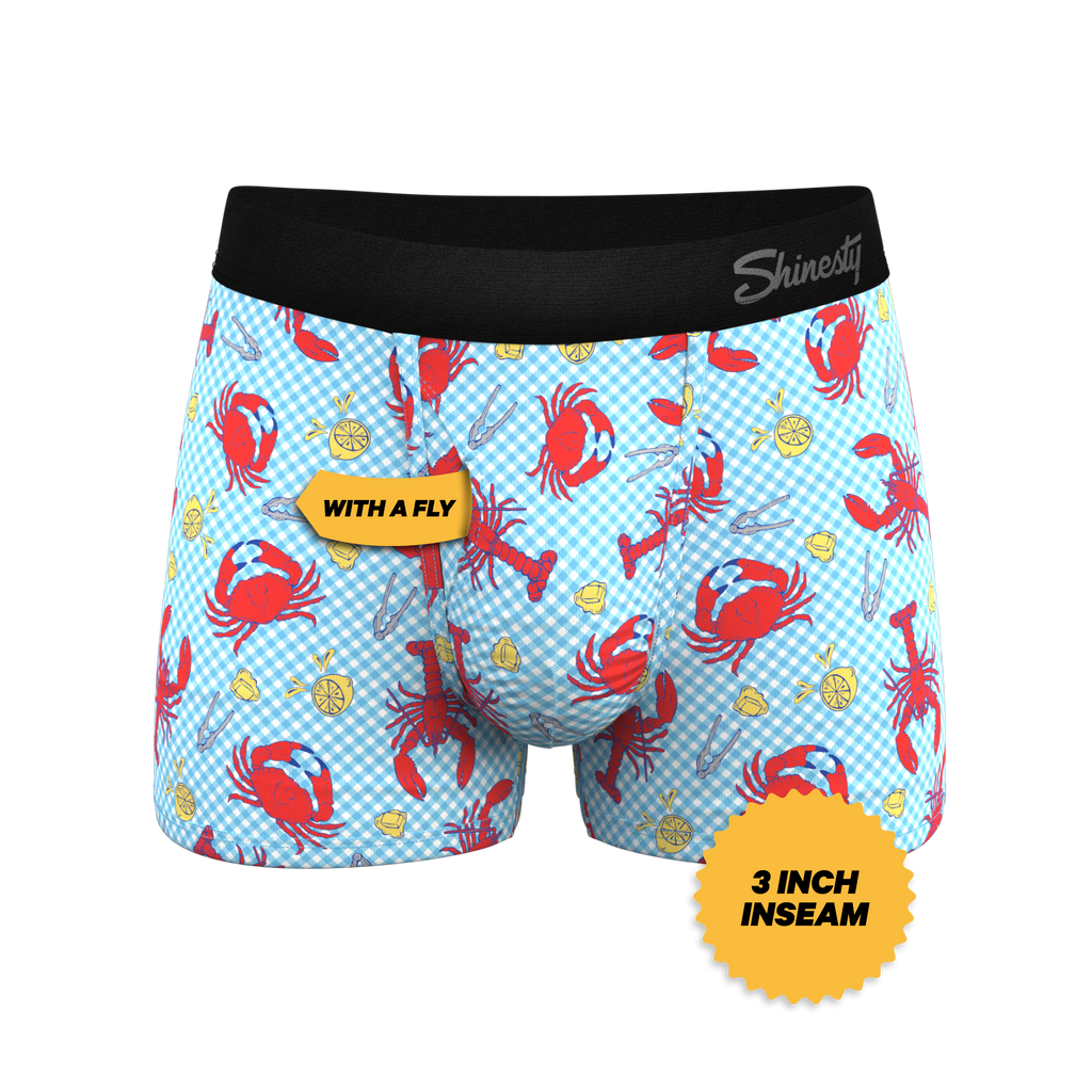The Cajun Cookout | Summer Crabs Ball Hammock® Pouch Trunks Underwear - Shinesty