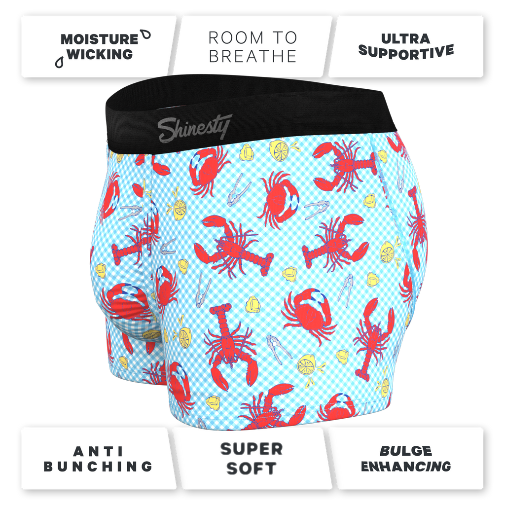 The Cajun Cookout | Summer Crabs Ball Hammock® Pouch Trunks Underwear - Shinesty
