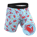 The Cajun Cookout | Summer Crabs Ball Hammock® Boxer - Long Leg - Shinesty