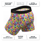 The Candy Crush | Candy Hearts Ball Hammock® Pouch Underwear With Fly - Shinesty