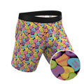 The Candy Crush | Candy Hearts Ball Hammock® Boxer - Long Leg - Shinesty