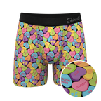 The Candy Crush | Candy Hearts Ball Hammock® Pouch Underwear - Shinesty