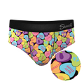 The Candy Crush | Candy Hearts Ball Hammock® Pouch Underwear Briefs - Shinesty