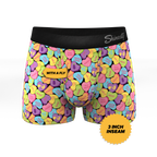 The Candy Crush | Candy Hearts Ball Hammock® Pouch Trunks Underwear - Shinesty