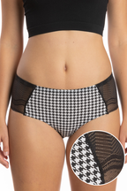 The Canine's Canine | Houndstooth Lace Bikini - Shinesty
