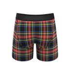 The Cappuccino | Holiday Tartan Plaid Ball Hammock® Pouch Underwear - Shinesty