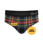 The Cappuccino | Holiday Tartan Plaid Ball Hammock® Pouch Underwear Briefs - Shinesty
