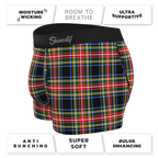 The Cappuccino | Holiday Tartan Plaid Ball Hammock® Pouch Trunks Underwear - Shinesty