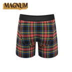 The Cappuccino | Holiday Tartan Plaid Ball Hammock® Magnum Big Pouch Underwear - Shinesty