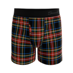 The Cappuccino | Holiday Tartan Plaid Boxers - Shinesty
