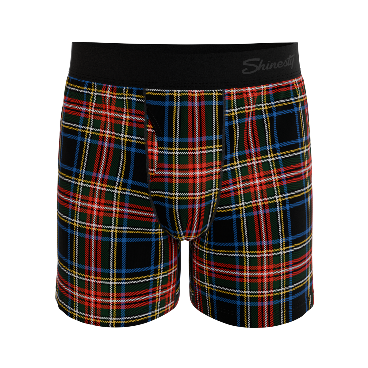 The Cappuccino | Holiday Tartan Plaid Boxers - Shinesty