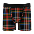 The Cappuccino | Holiday Tartan Plaid Youth Boxer Briefs - Shinesty