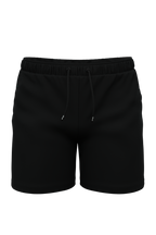 The Catamaran | Black Tropical Ball Hammock® Pouch 8" Swim Trunks - Shinesty