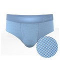 The Chambray All Day | Blue Chambray Ball Hammock® Pouch Underwear Briefs - Shinesty