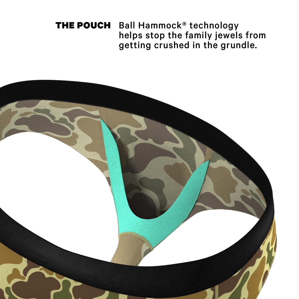 The Chameleon | Duck Camouflage Ball Hammock® Pouch Underwear Briefs - Shinesty