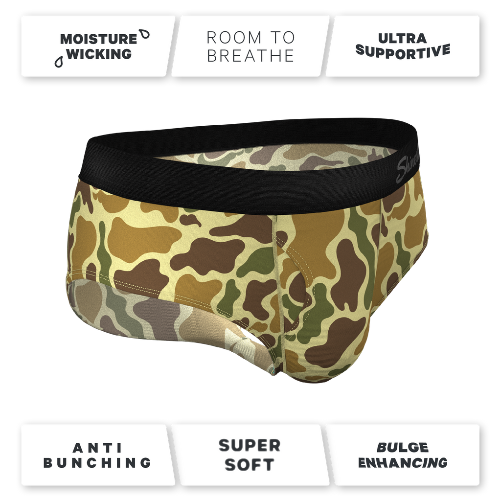 The Chameleon | Duck Camouflage Ball Hammock® Pouch Underwear Briefs - Shinesty
