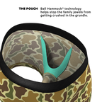 The Chameleon | Duck Camouflage Ball Hammock® Pouch Trunks Underwear - Shinesty