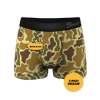The Chameleon | Duck Camouflage Ball Hammock® Pouch Trunks Underwear - Shinesty