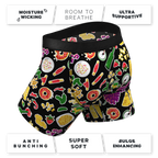 The Charcuterie | Charcuterie Board Ball Hammock® Pouch Underwear With Fly - Shinesty