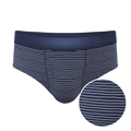 The Cheek Streak | White Stripe Ball Hammock® Pouch Underwear Briefs - Shinesty